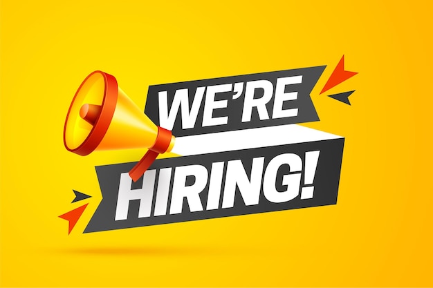 recrutement recrutement vacance ouverte conception info modèle d'étiquette nous recrutons rejoindre notre équipe annonce
