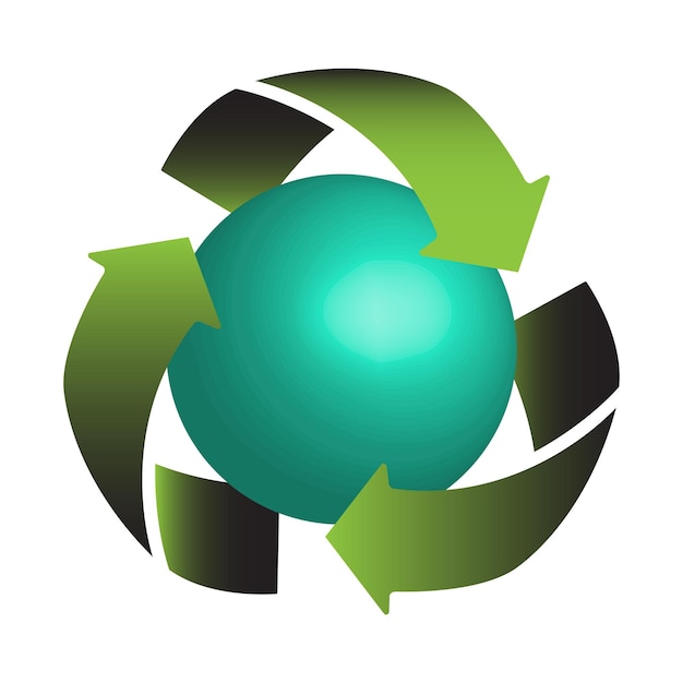 Vecteur recycle icon