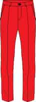 Vecteur red ellott regular fit micro stretch mens est également disponible sous la marque ellot