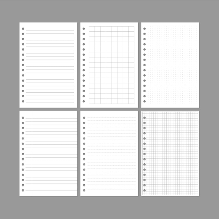 Vecteur remarque modèle de papier à lettres