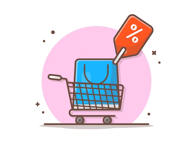 Remise et vente Vector clipart Illustration