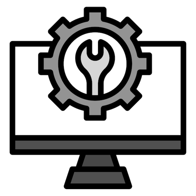 Réparer l'image vectorielle de l'icône du système peut être utilisé pour Cyberpunk