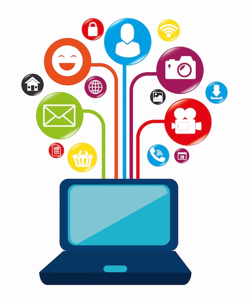 Réseau social et média