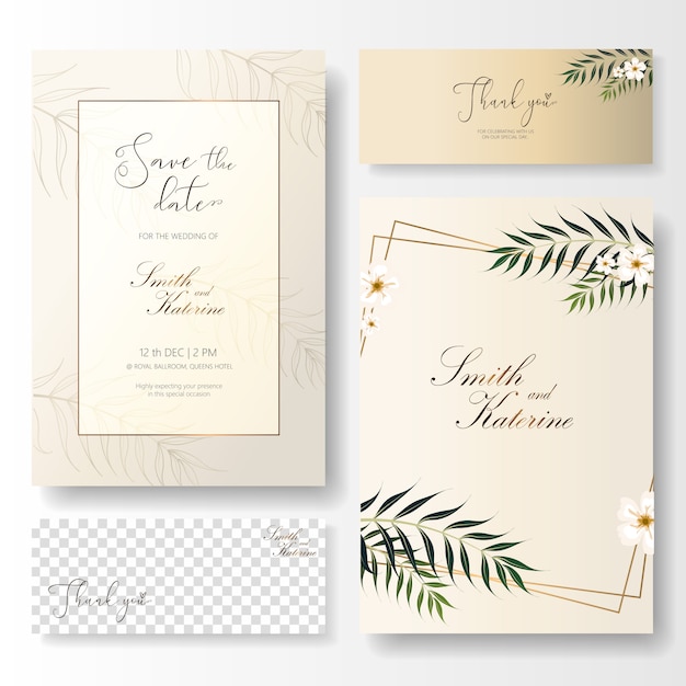 Réservez les cartes d&#39;anniversaire de mariage en or