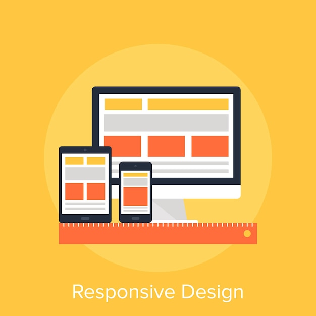 Vecteur responsive design