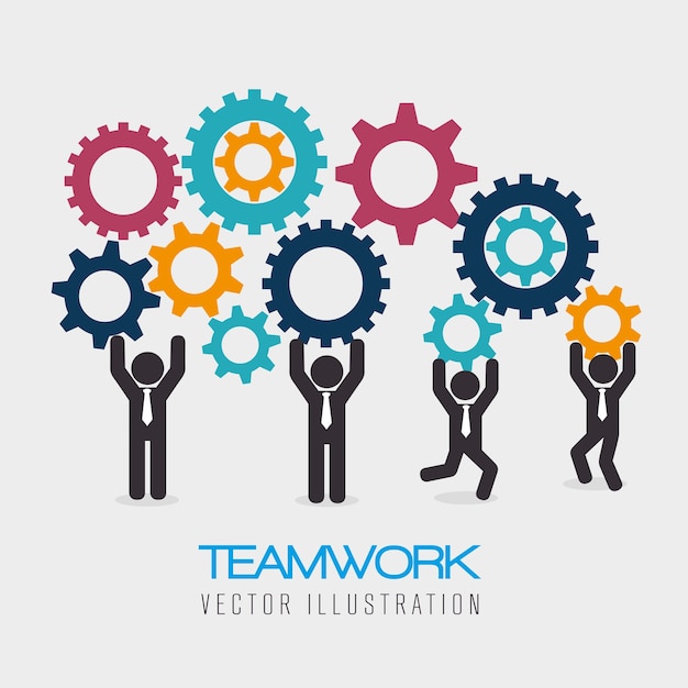 Ressources humaines, illustration vectorielle.