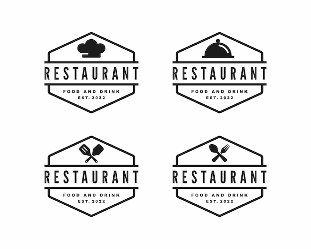 Restaurant Logo Set