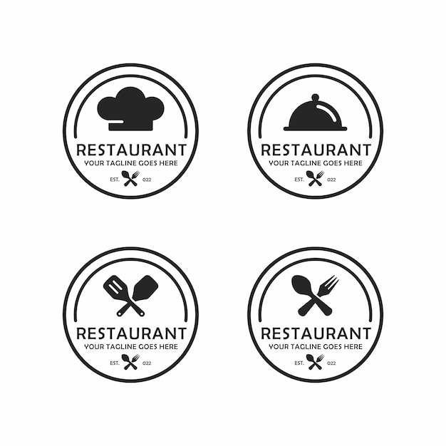 Restaurant Logo Set