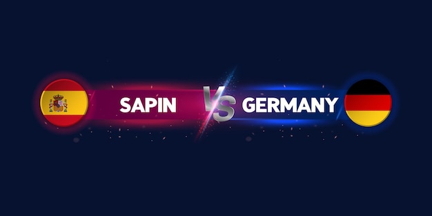 Résultat du match de football Espagne vs Allemagne Coupe du Monde de la FIFA 2022 qatar