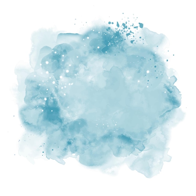 Résumé, bleu, fond d&#39;aquarelle