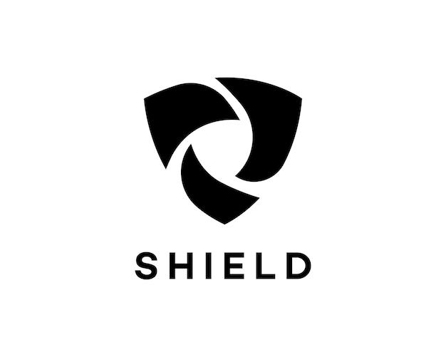 Résumé Conception du logo de Black Shield Sécurité Protection Sécurité
