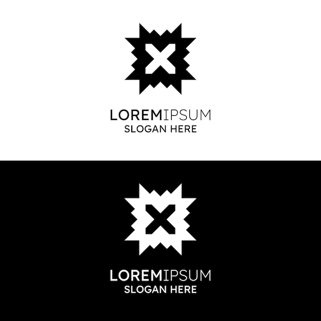 Résumé du logo X Lettermark