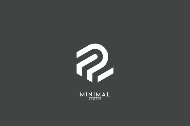 Résumé EP PE EP Lettres Logo Monogramme icône