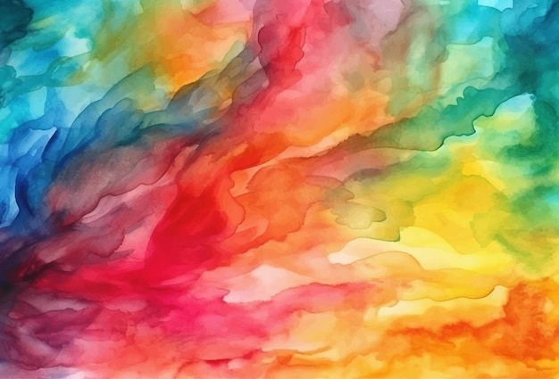 Résumé fond d&#39;aquarelle colorée