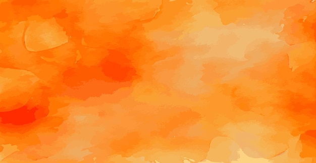 Résumé fond aquarelle texture de papier jaune orange grunge aquarelle coloré
