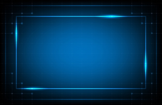 Résumé Historique De La Ligne De Technologie Hud Ui Cadre Bleu