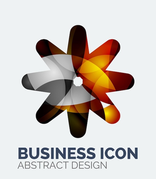 Vecteur résumé logo d'affaires