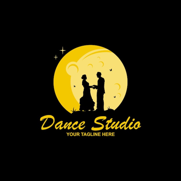 Résumé De Vecteur De Conception De Logo De Danseuse