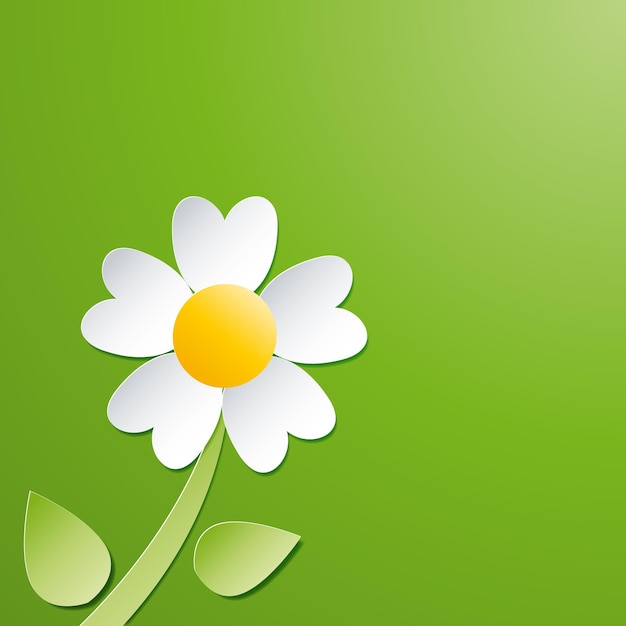 Résumé vectoriel Arrière-plan du printemps