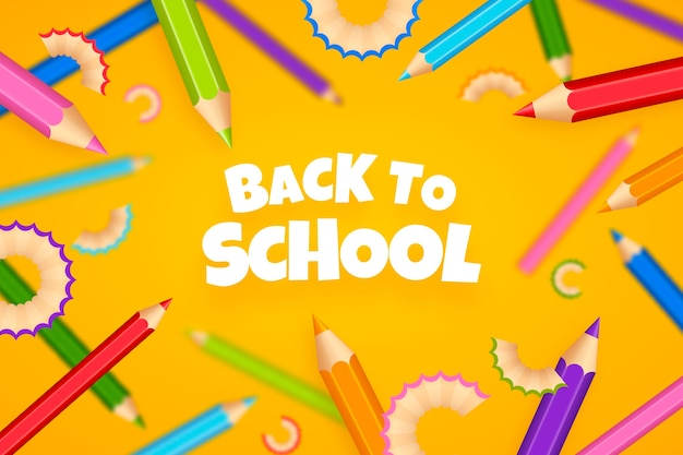 Retour à l'arrière-plan de l'école