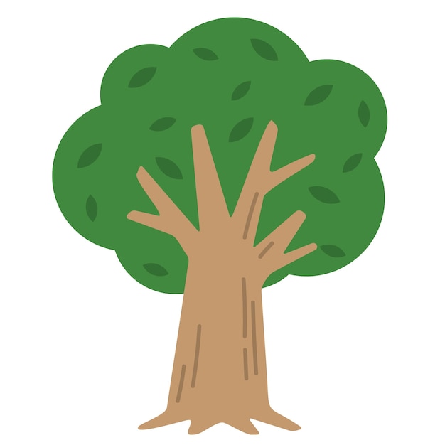 Une riche illustration d'arbre