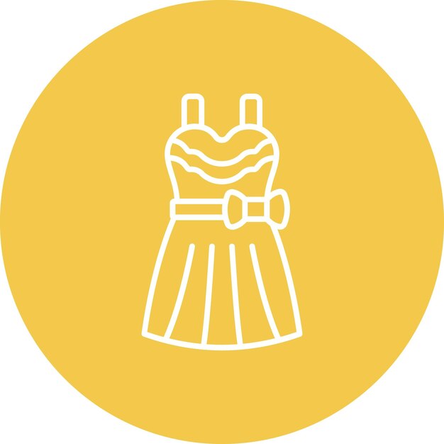 une robe jaune et grise avec un fond jaune