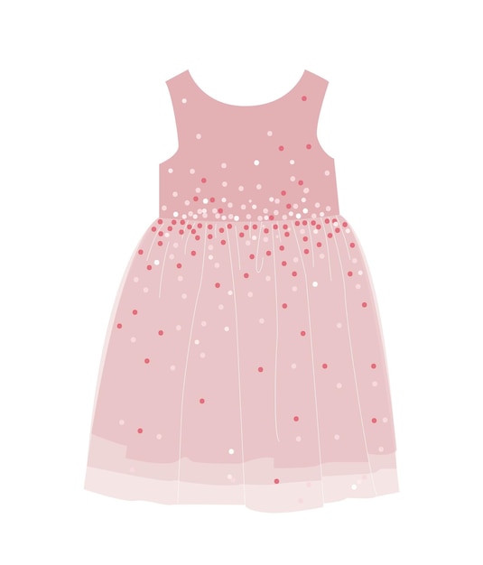 Robe rose enfant