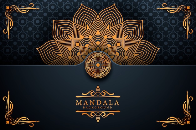 Roi Du Mandala De Luxe Créatif