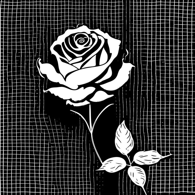 Vecteur rose aquarelle pastel couleurs noir ligne art vecteur caricaturé