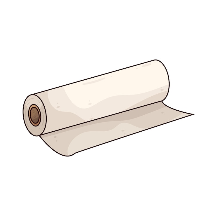 Vecteur rouleau de papier