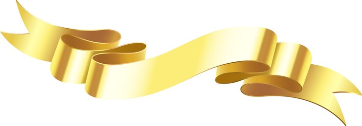 Vecteur un ruban doré ondulé créant une bannière époustouflante améliorant les occasions festives et les célébrations avec une touche élégante de luxe parfaite pour ajouter du charme à n'importe quel événement