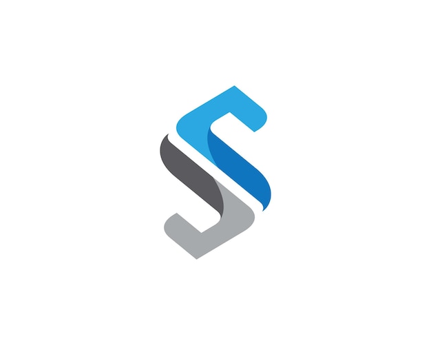 S Lettre Logo Design Vector