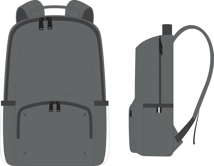 Vecteur sac à dos d'école d'équipe