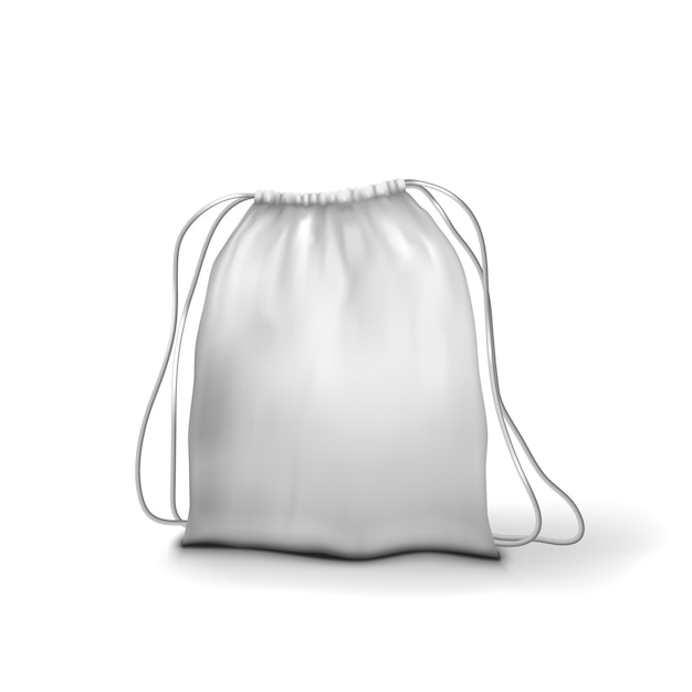 Sac à Dos De Sport Complet Blanc Transparent 3d