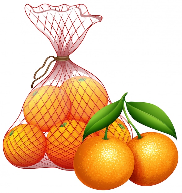 Un Sac De Mandarine