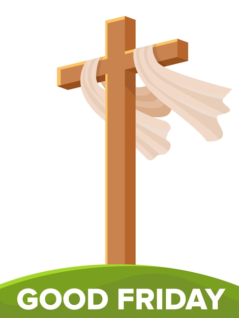 Une Sainte Croix, Le Vendredi Saint La Croix Chrétienne Et La Semaine Sainte Avec Des Illustrations Sur Jésus