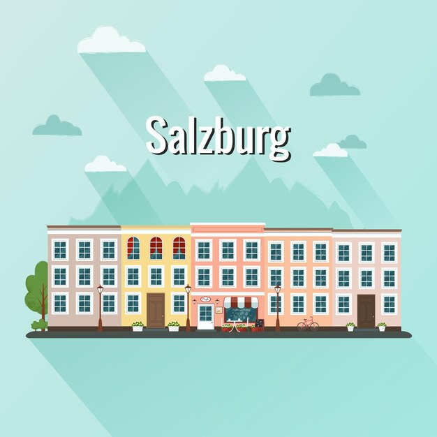 Salzbourg Autriche Appartement.