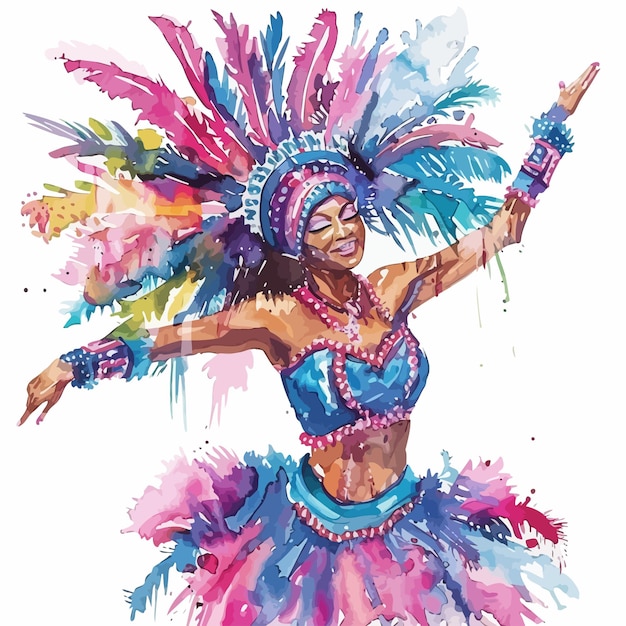 Samba_Rhythms_in_Watercolor_Carnival_Bliss_vector (en anglais)