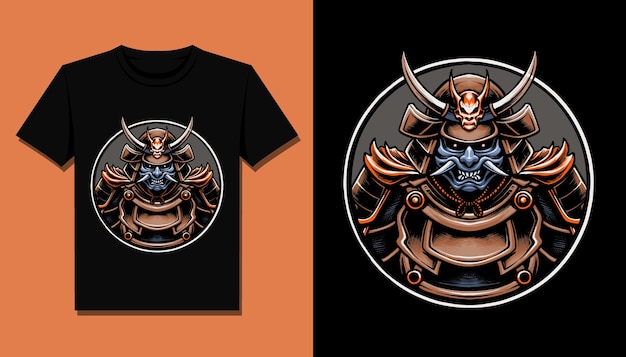 Samouraï Pour La Conception De T-shirts