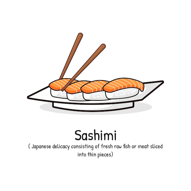 Sashimi Poisson Frais Cuisine Traditionnelle Du Japon Savoureuse Cuisine Asiatique