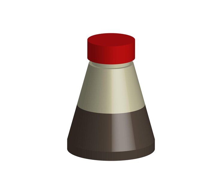 Vecteur sauce à sushi tridimensionnelle