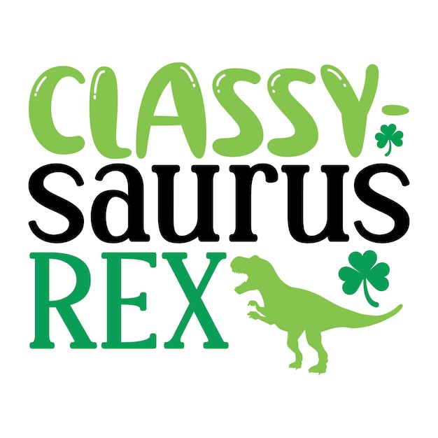 Vecteur saurus rex chic svg