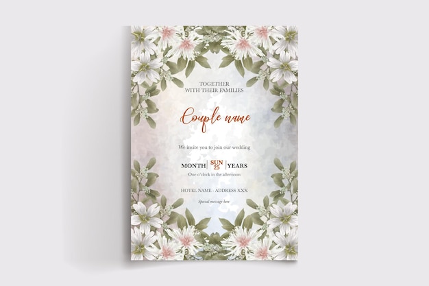 Save The Date Modèles D'invitation De Mariage