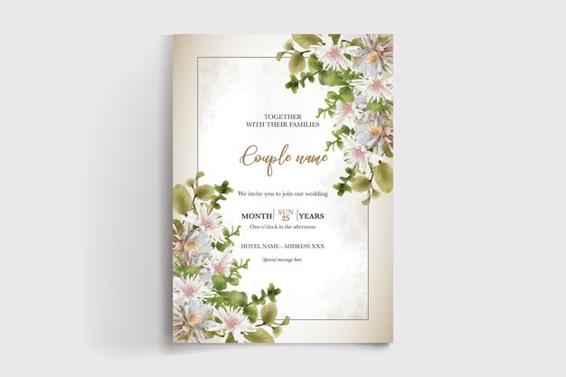 SAVE THE DATE MODÈLES D'INVITATION DE MARIAGE