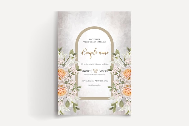 Save The Date Modèles D'invitation De Mariage