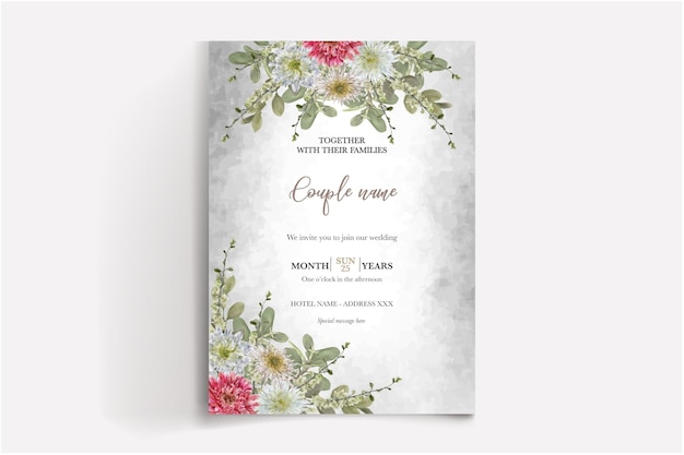 SAVE THE DATE MODÈLES D'INVITATION DE MARIAGE