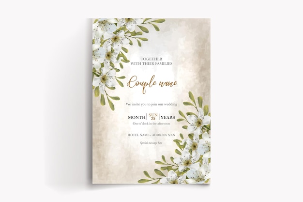 Save The Date Modèles D'invitation De Mariage