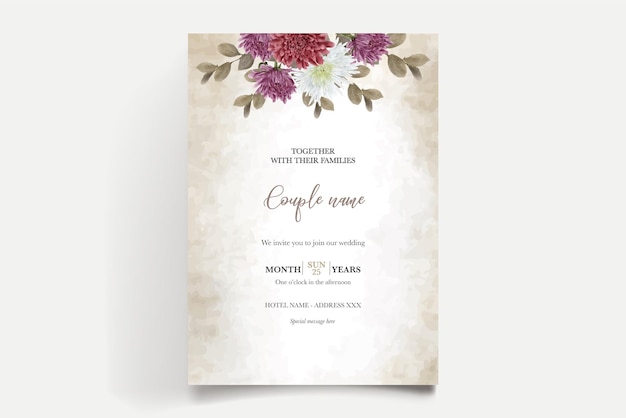 SAVE THE DATE MODÈLES D'INVITATION DE MARIAGE