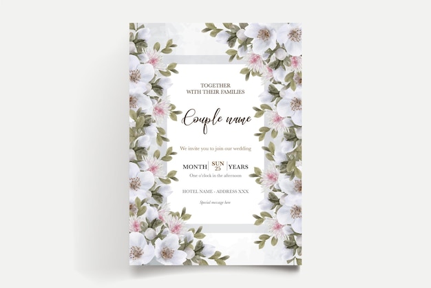 Save The Date Modèles D'invitation De Mariage