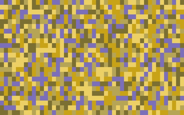 Vecteur schéma de pixels à différentes couleurs